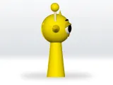 Simon Yellow Sprunki STL, 3mf, Obj, 3D Model Split file-5