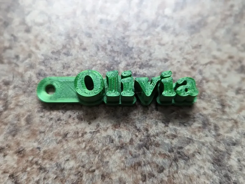 Olivia Keychain