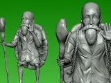 Master Roshi - Dragon Ball model - 3D print-0