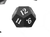 Dice Set – Ready to Print - 7 Piece Set – Lobster font-5