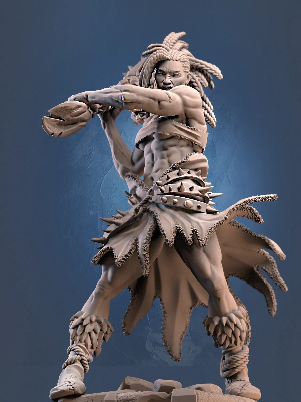 TINA THE AMAZON - FAMINE ARMOR SET