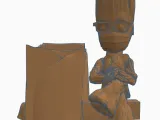 nerd Groot desk plant pot-0