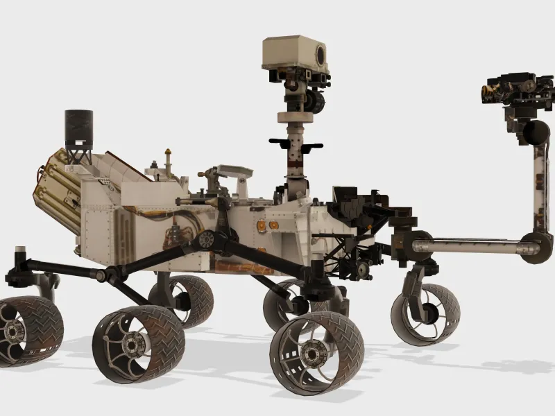 Rover Curiosity di Marte