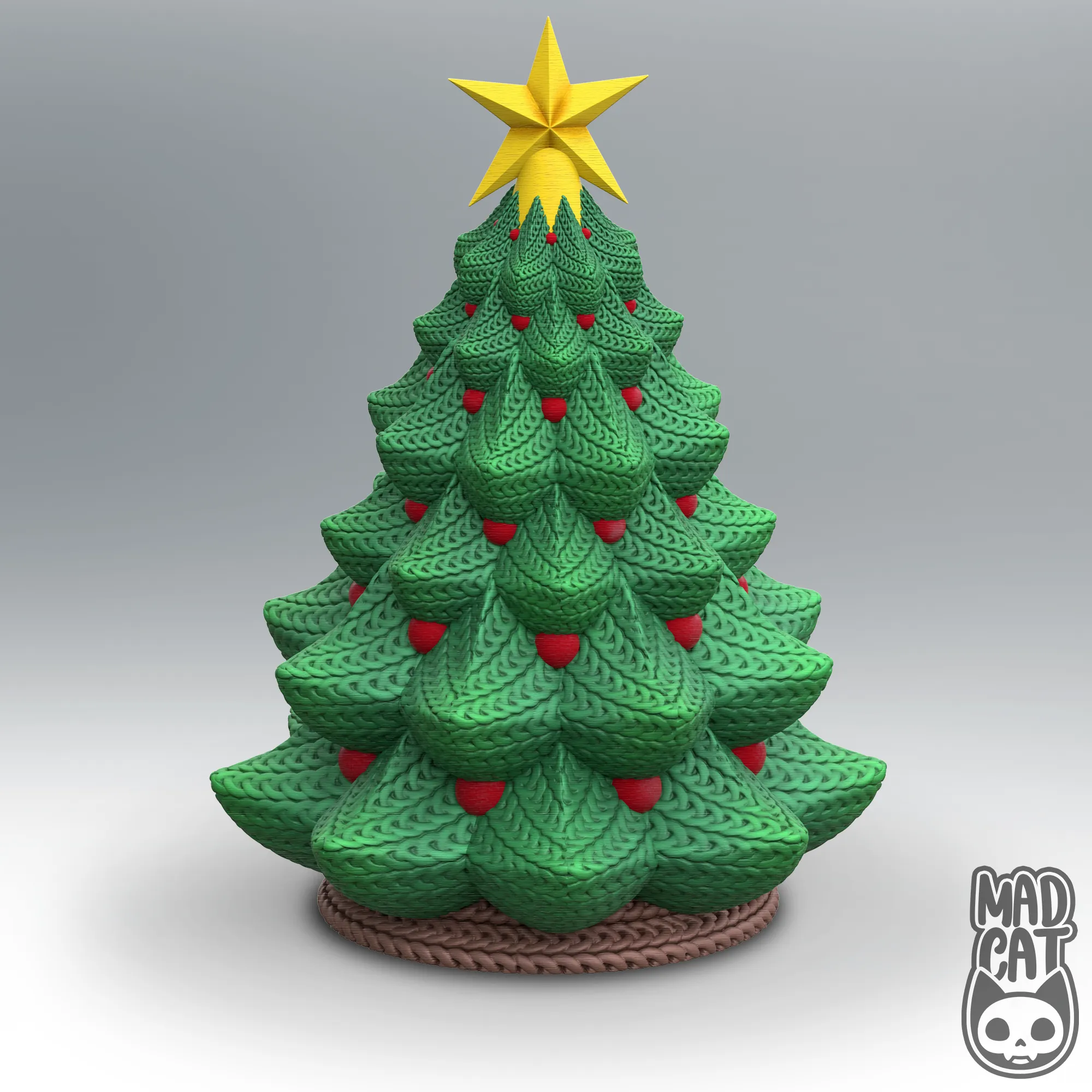 Knitted Christmas Tree