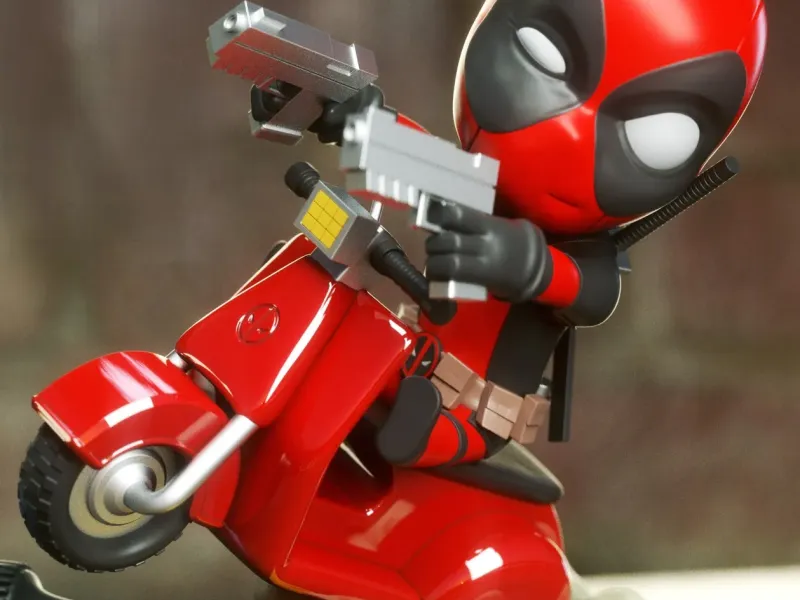Chibi Merc on Wheels – STL