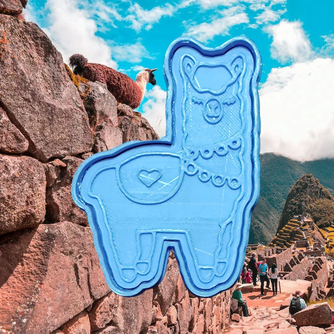 CORTANTE + ESTAMPA LLAMA / LLAMA CUTTER + STAMP