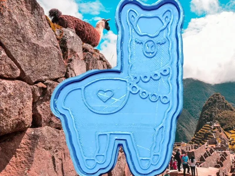 CORTANTE + ESTAMPA LLAMA / LLAMA CUTTER + STAMP