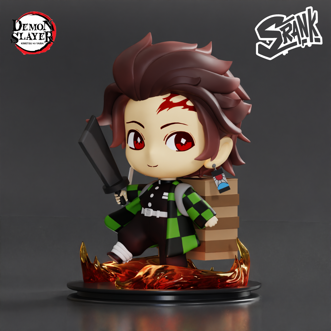 KAMADO TANJIRO CHIBI - FIGURA 3D | Descărcare modele 3D | Creality Cloud