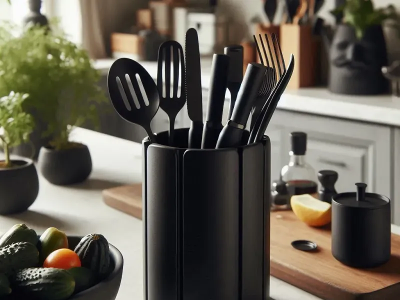 Kitchen Utensil Holder "8 Plates" – Storage & Organizer