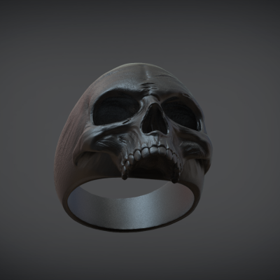 Skull Ring 3d model