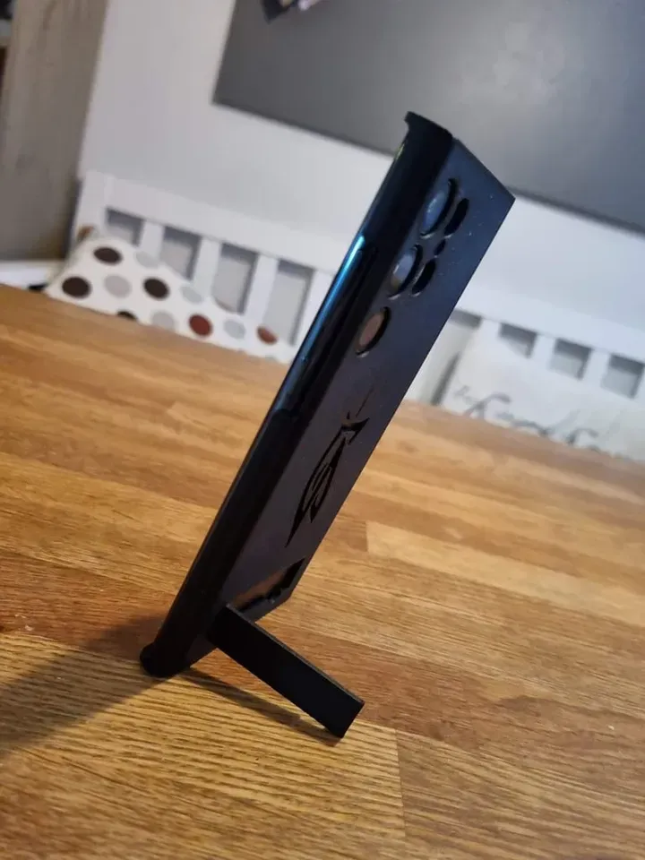 S22Ultra-hoes met standaard