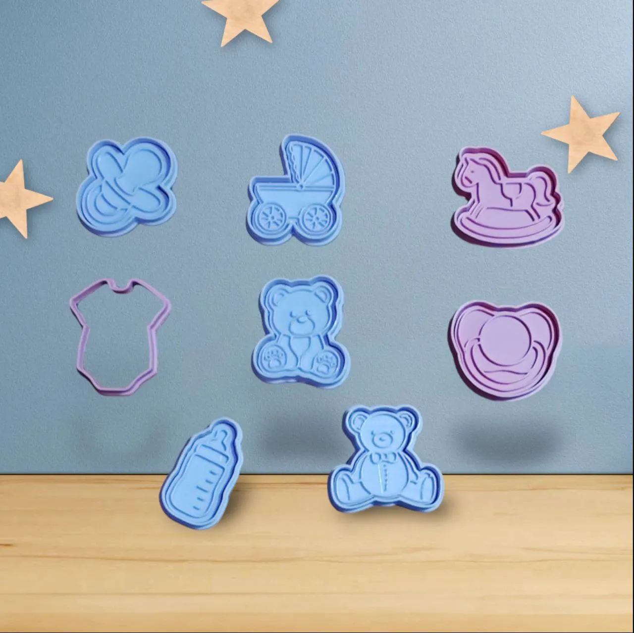 CORTANTES + ESTAMPAS BABY SHOWER / BABY SHOWER CUTTERS