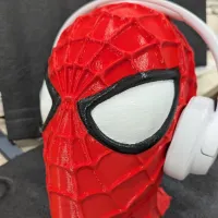 Spiderman Head Statue Headphone Stand-2