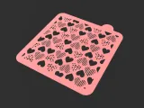 Stencil corazones-0