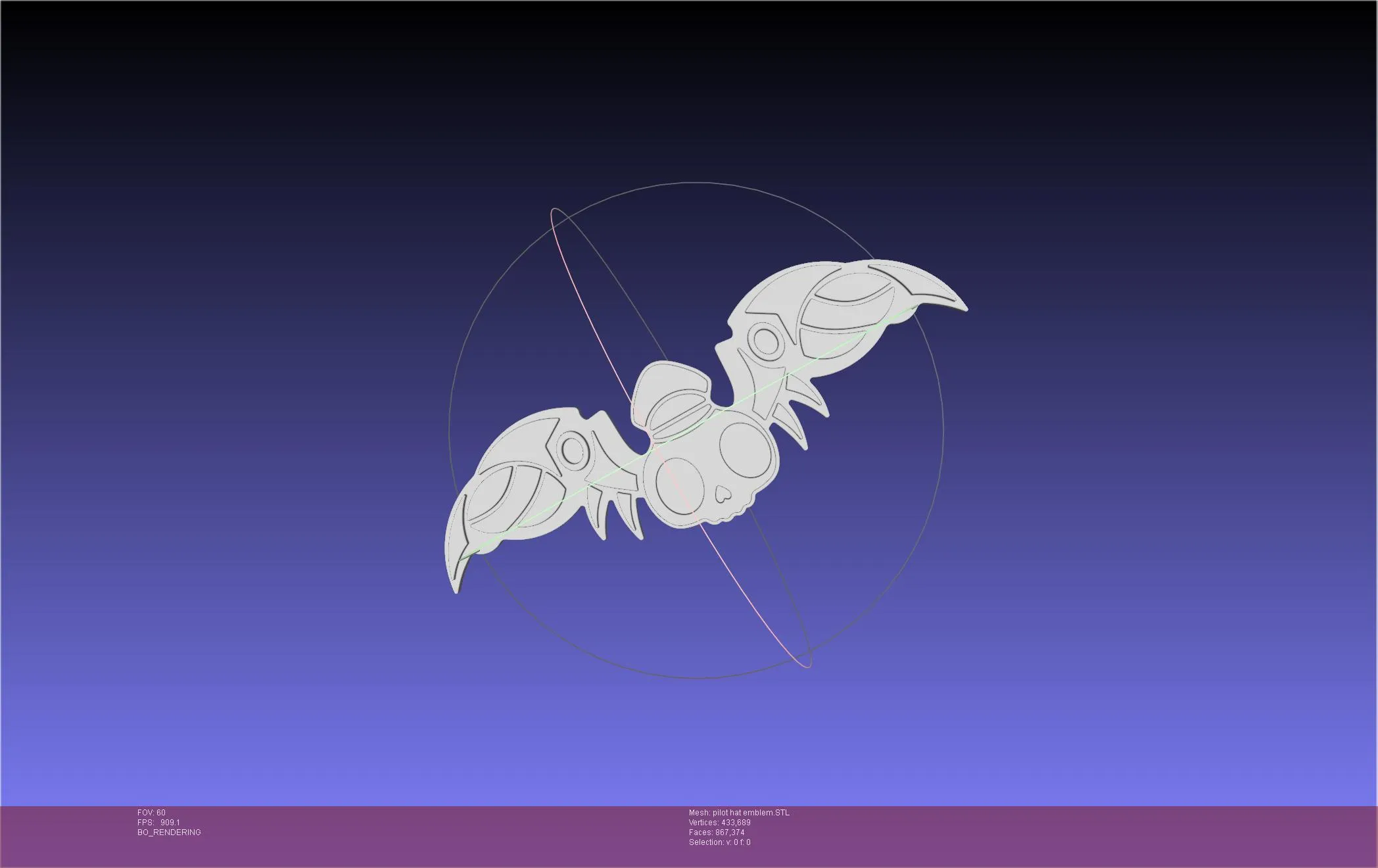 Murder Drones N Pilot Hat Emblem
