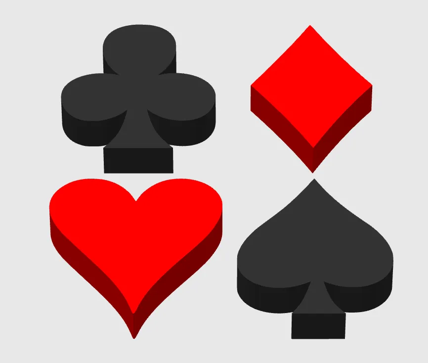 Playing card suit - Images