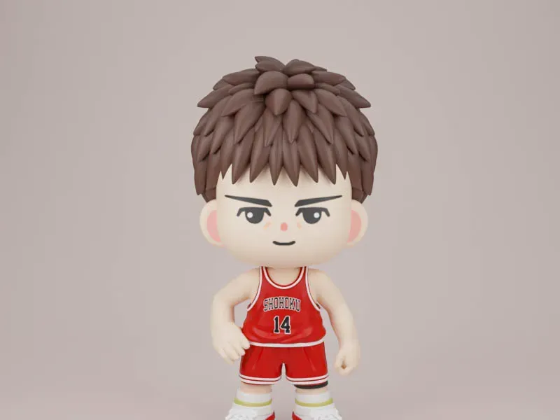 CHIBIT 089 : Mitsui (Slamdunk)