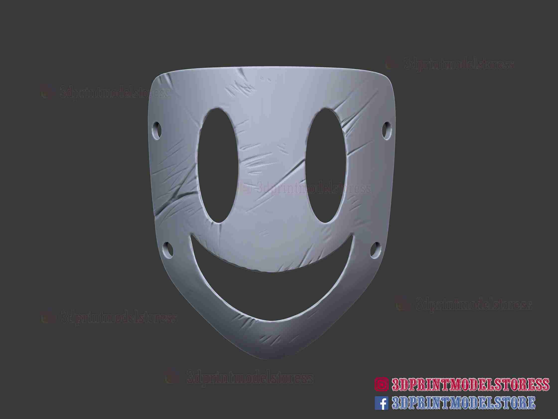 SNIPER MASK COSPLAY - Tenkuu Shinpan- Halloween Costume | 3D models ...