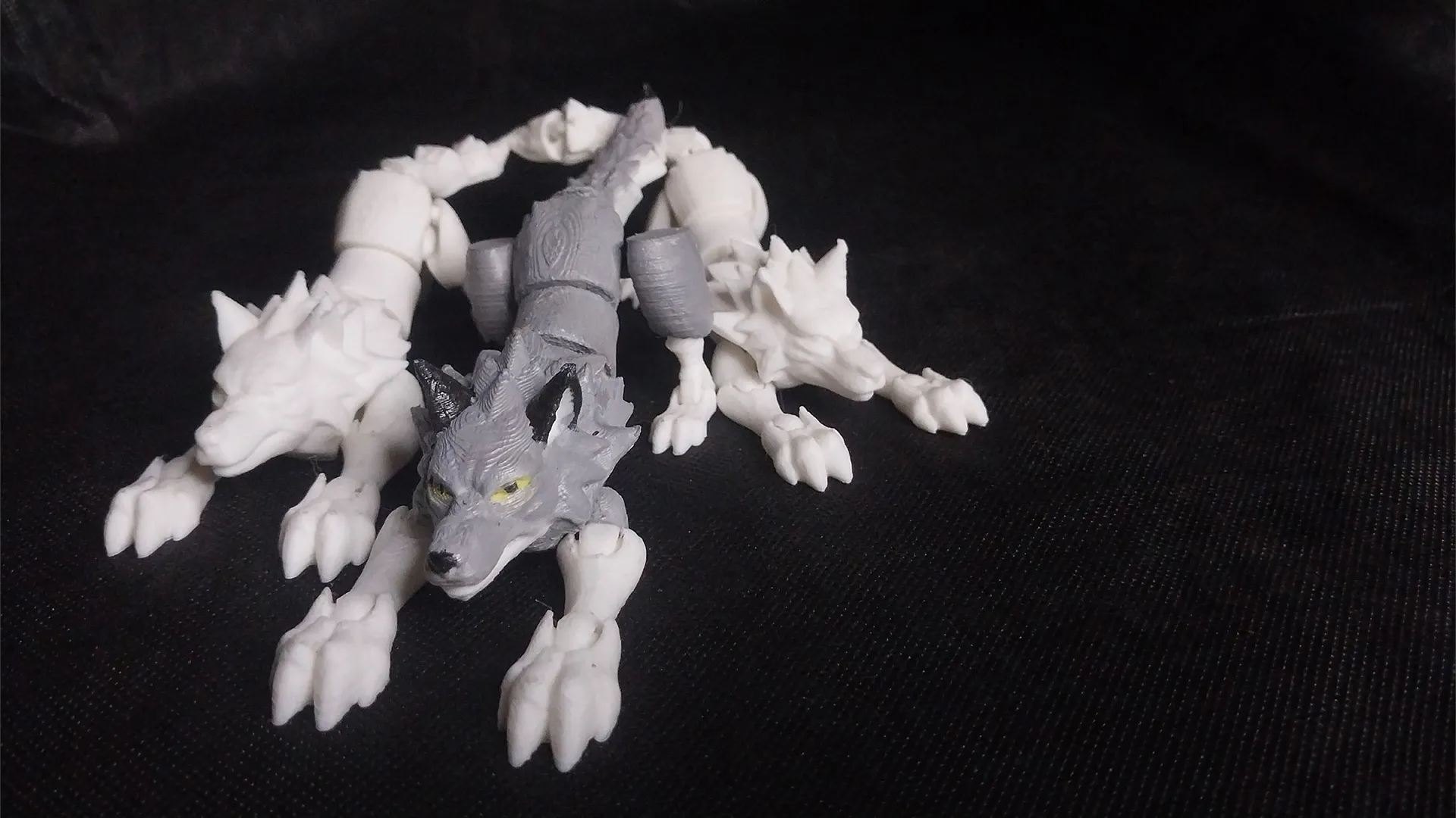 Articulated Wolf - Multiple Flexibility Versions