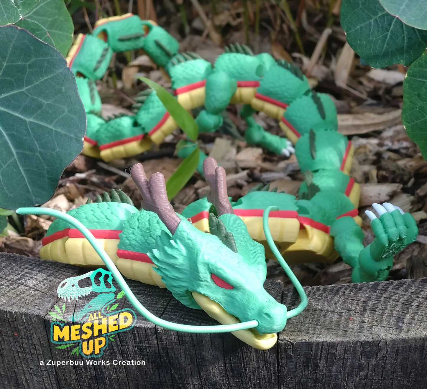 Juguete articulado Shenron Dragon v2