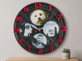 Custom Photo Magic Relief Wall Clock-1
