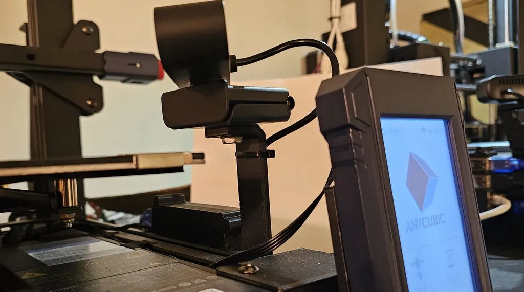 Webcam mount for anycubic Kobra MAX