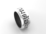 Thai Ring: Finger Sizes US 6,6.5,7 |EU 51,52,54|CN 11,13,14-6