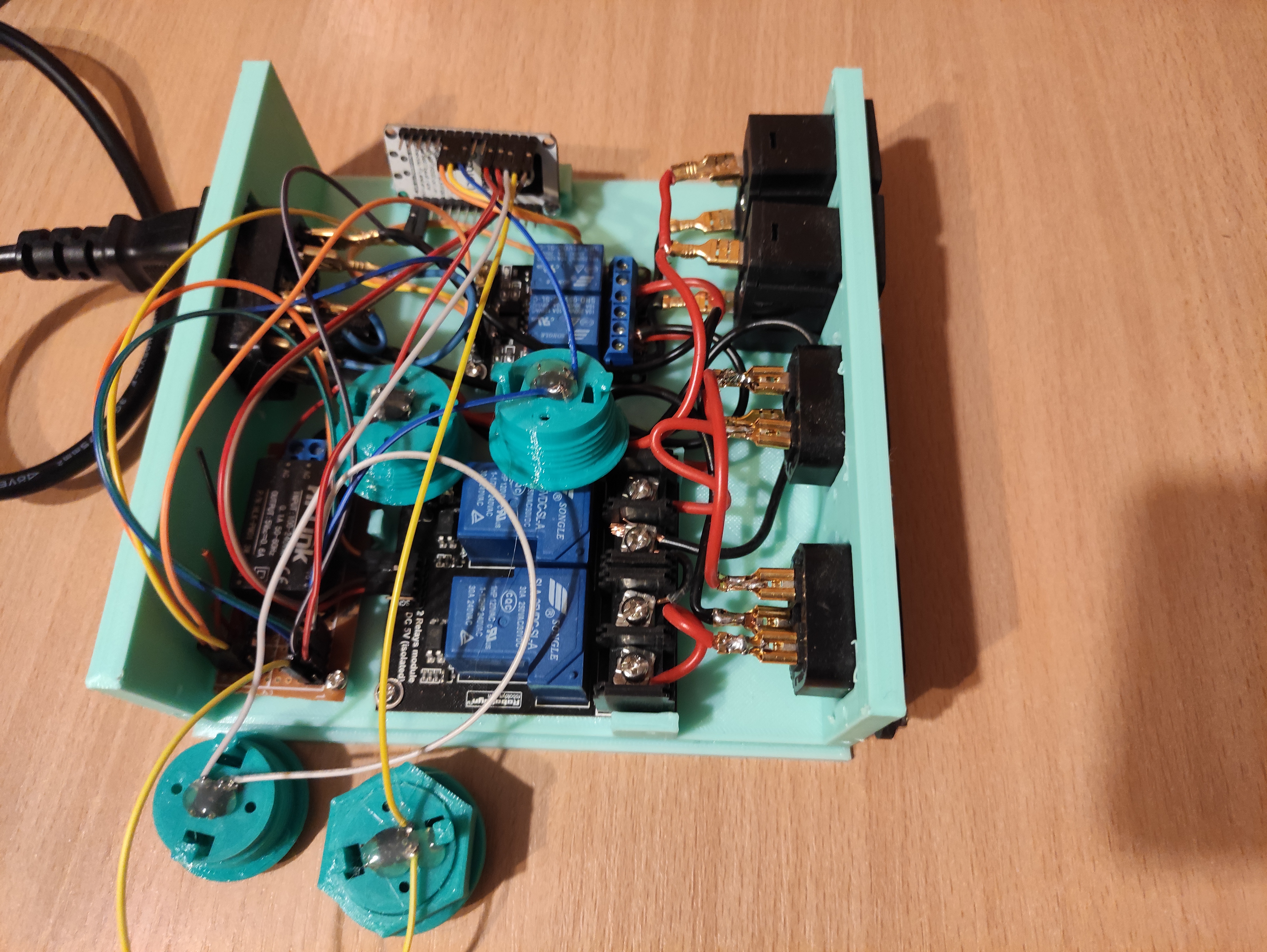 Multi Relay Box on ESP8266 printers control 3D models download
