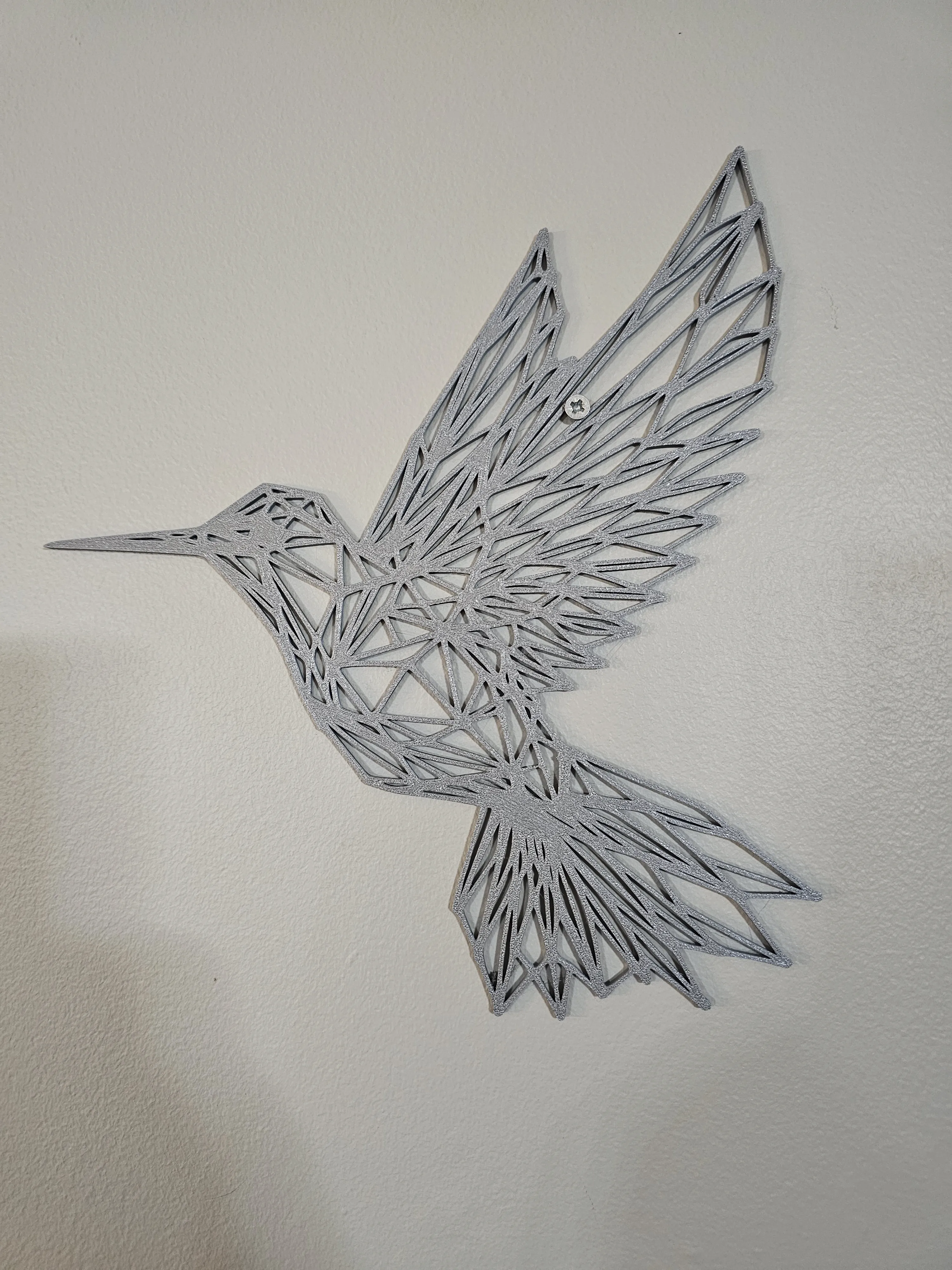 Hummingbird - Geometric Wall Hanger