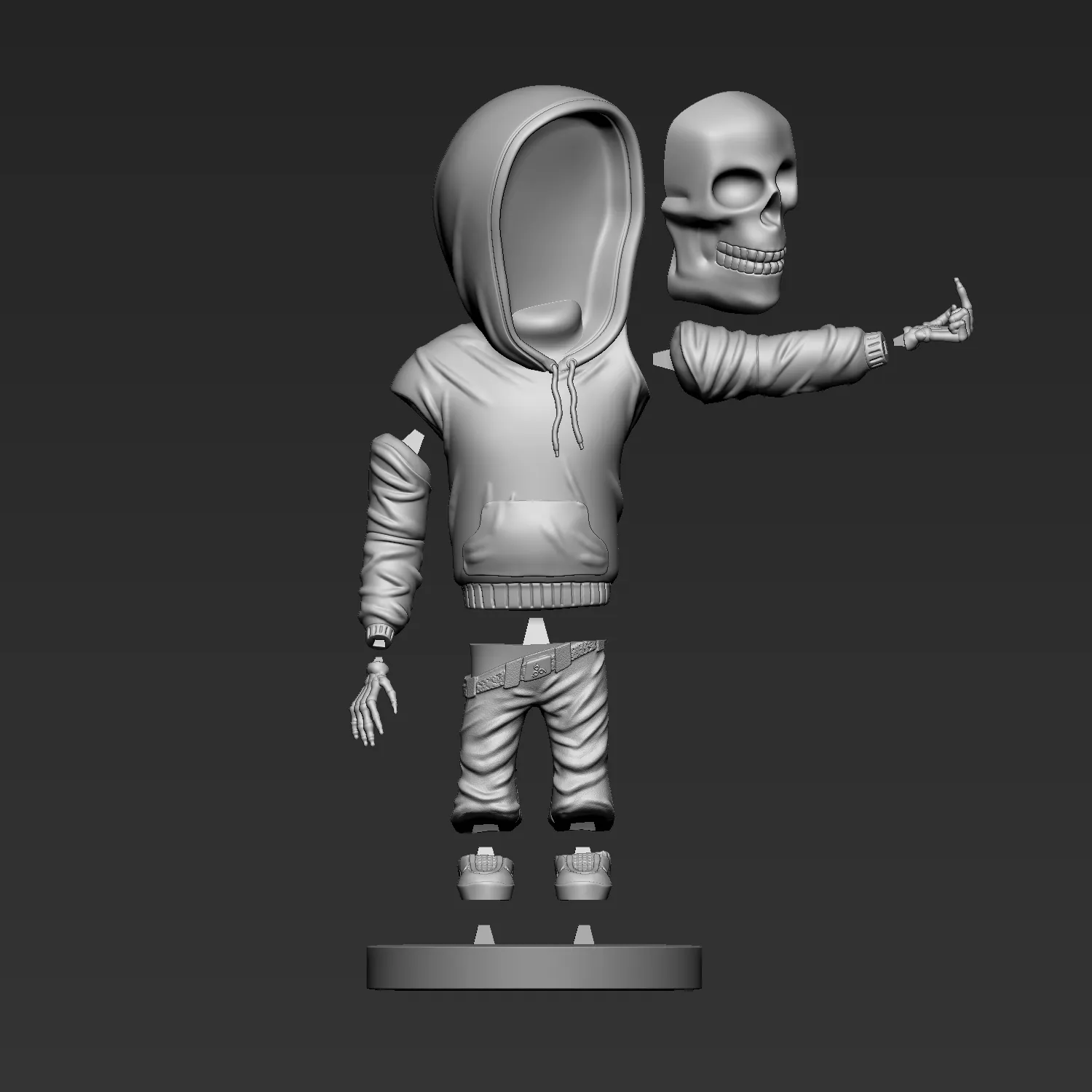 SKELETON FUCK YOU IN BOX