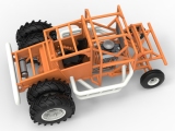 Racing Combine Harvester Base Scale 1:25-6
