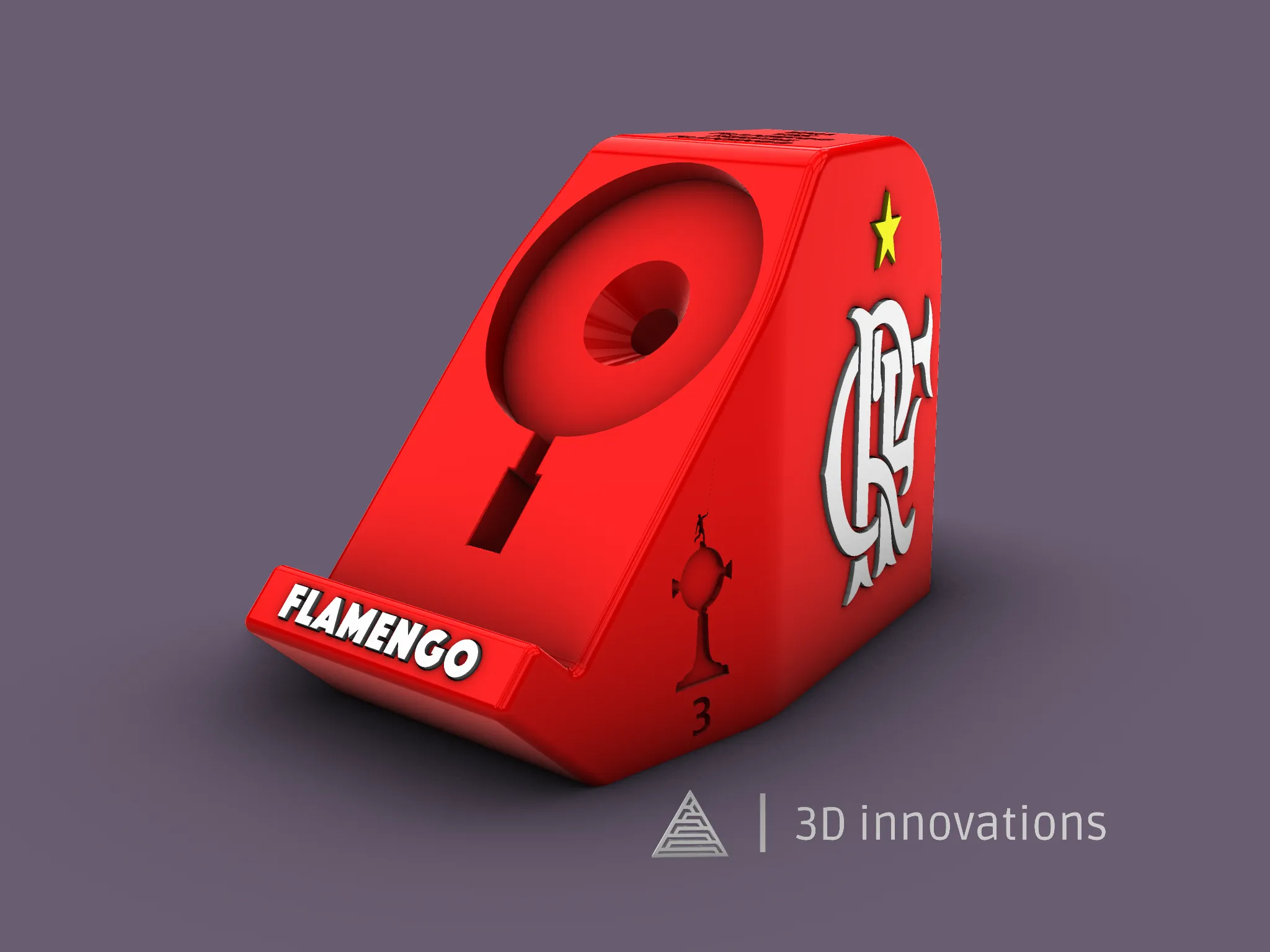 Suporte de Bancada Flamengo para Smartphone