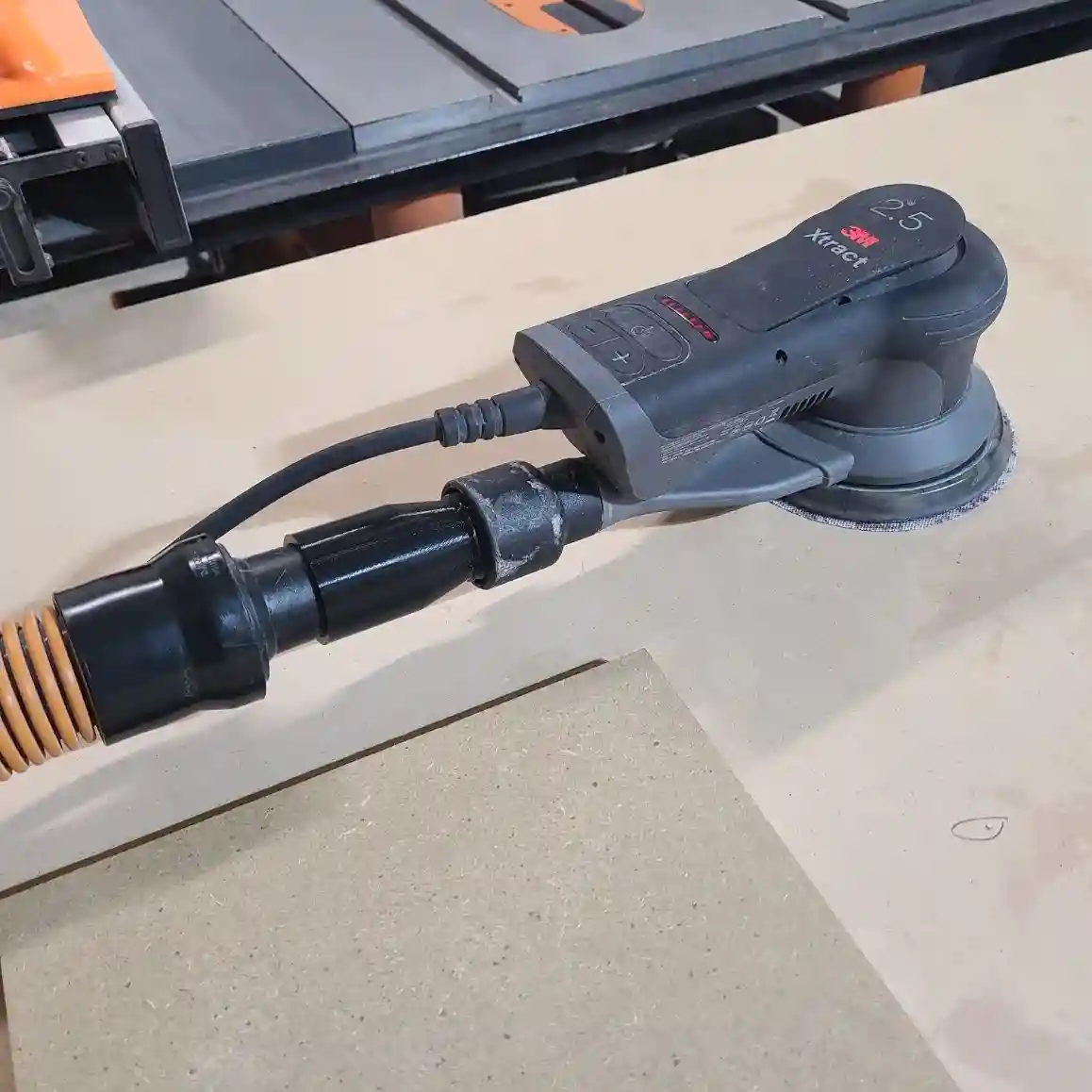3M Xtract Sander Vacuum Adapter - 1.25" Hose