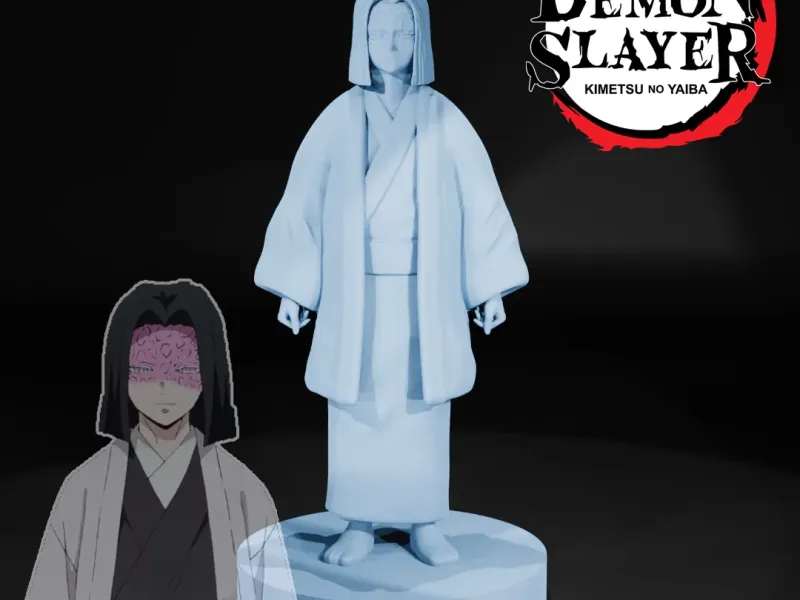 KAGAYA UBUYASHIKI - KIMETSU NO YAIBA - 3 BOYUTLU BASKI