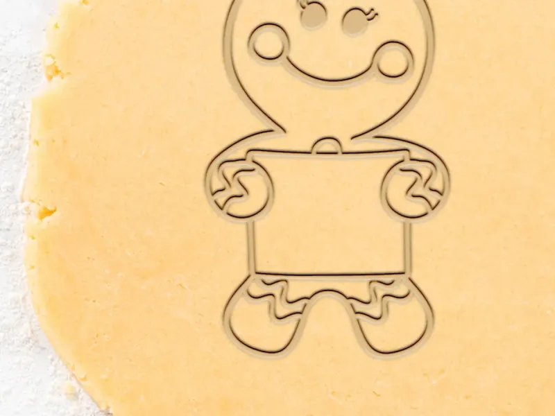Ginger Cookie Cutter, Biscuit Cutter