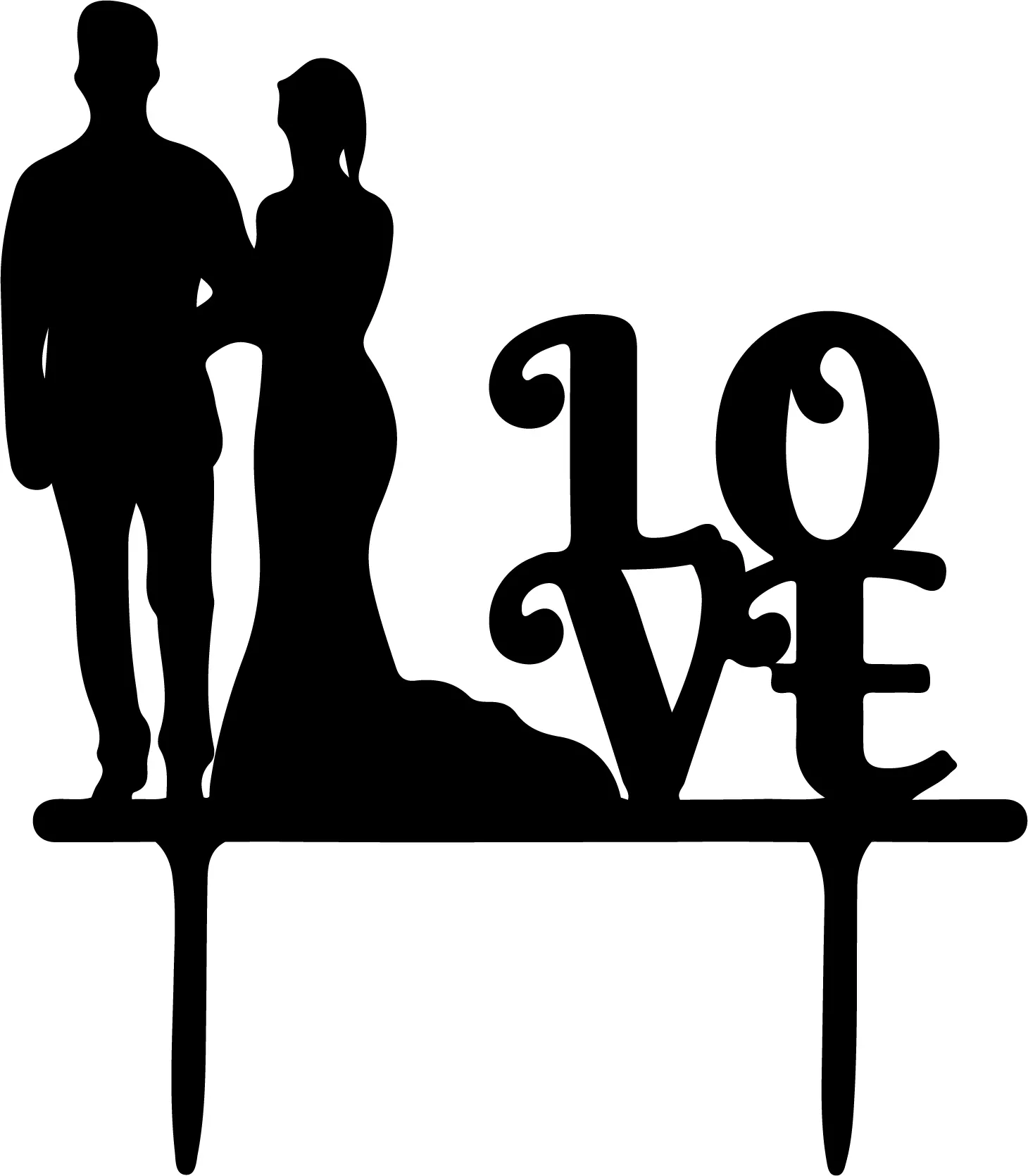 CAKE TOPPER FIVE DESIGNS - CUSTOM