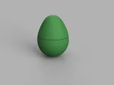 Customizable Easter Egg container with thread-1