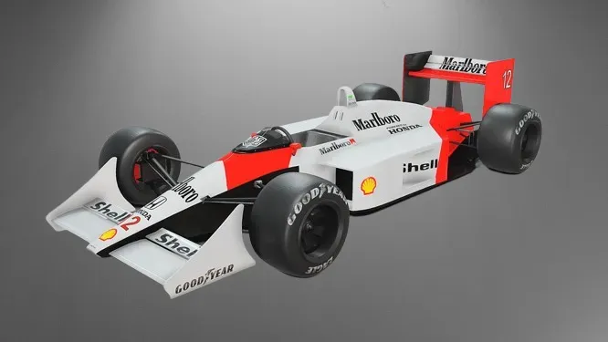 McLaren F1 3D Printing STL File