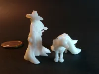 Hannya & Familiar - Lesser Demon - PRESUPPORTED - 32mm Scale-4