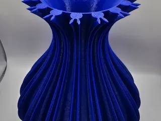 Vase with Rabbit Pattern