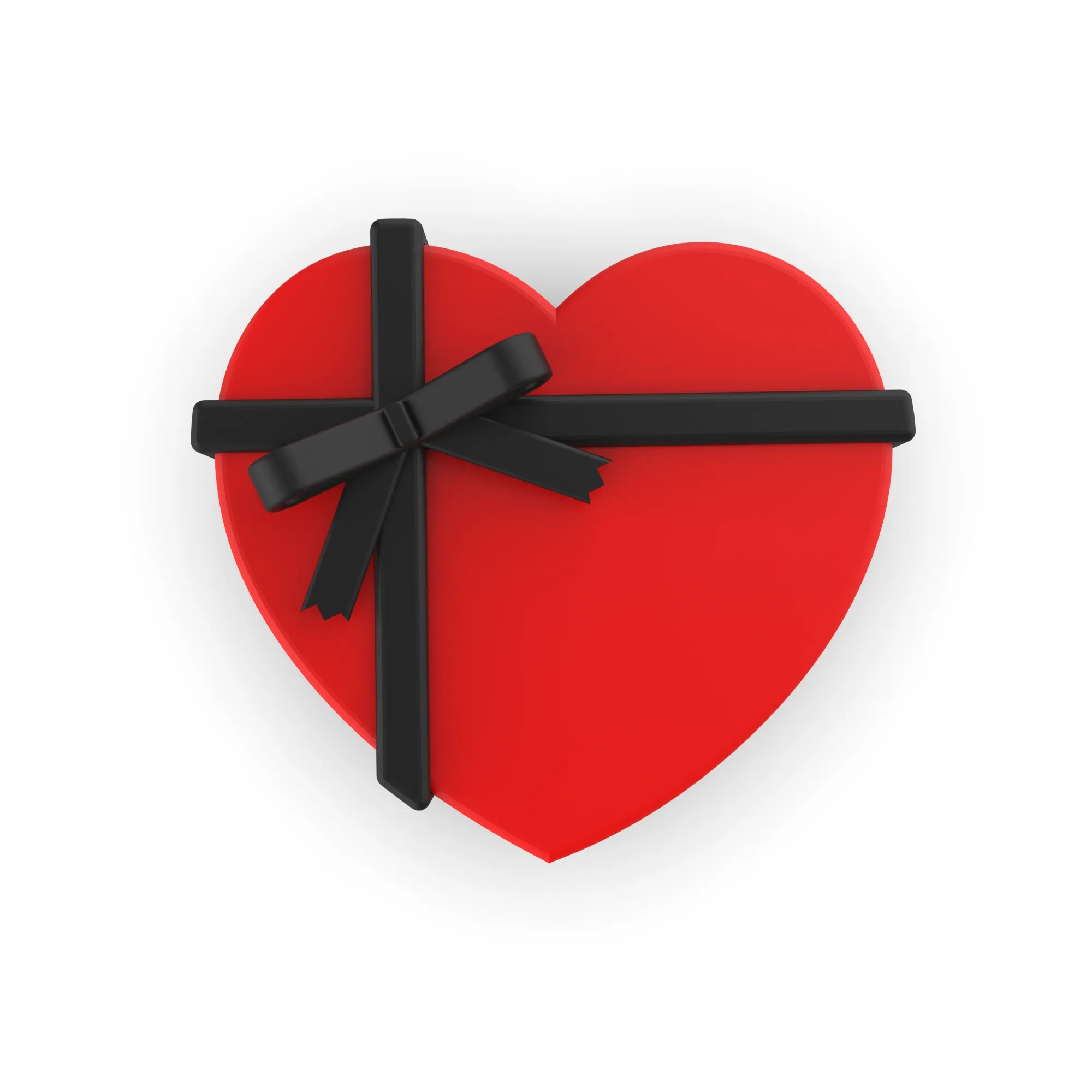 3D Printer Files | 3MF File | Heart Gift Box, 3D Valentine’s Day Gift ...