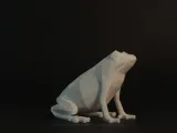 Low Poly Frog-1