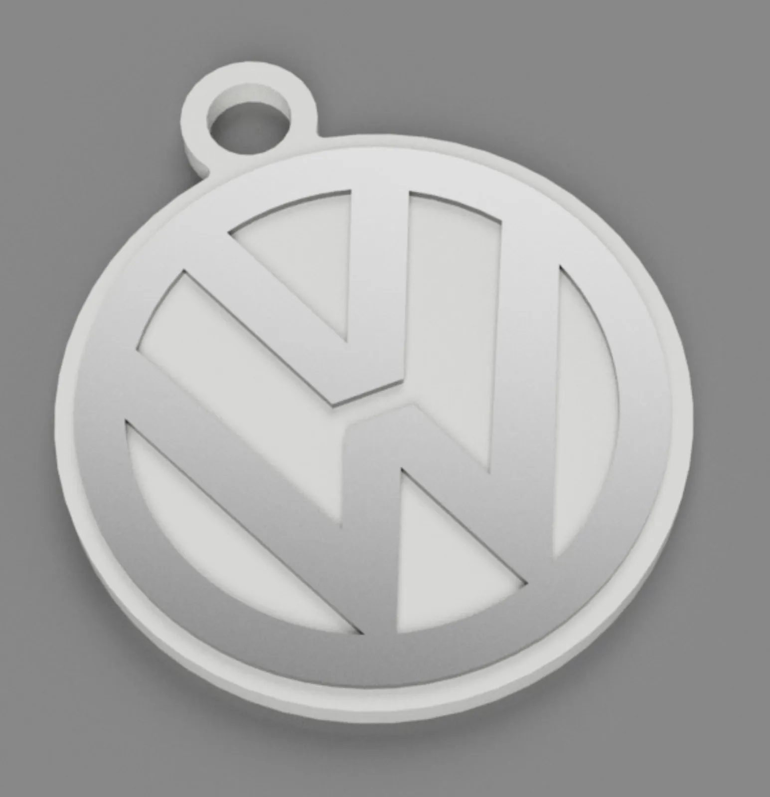 Volkswagen Keychain 3D Model