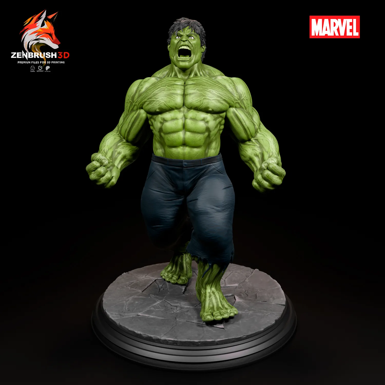 EL INCREÍBLE HULK 2008 - IMPRESIÓN 3D