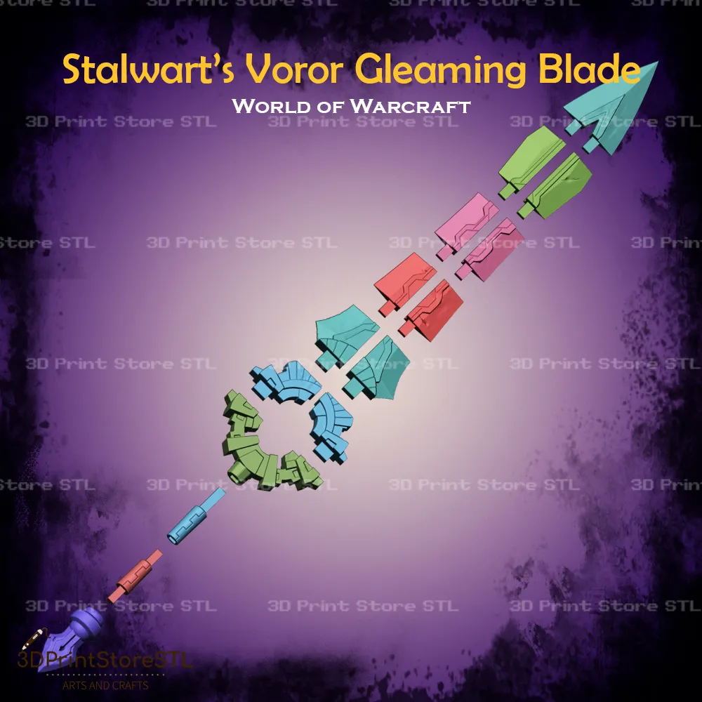 Voror Gleaming Blade Of The Stalwart From World Of Warcraft