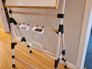 Adjustable Whiteboard - Display Stand components