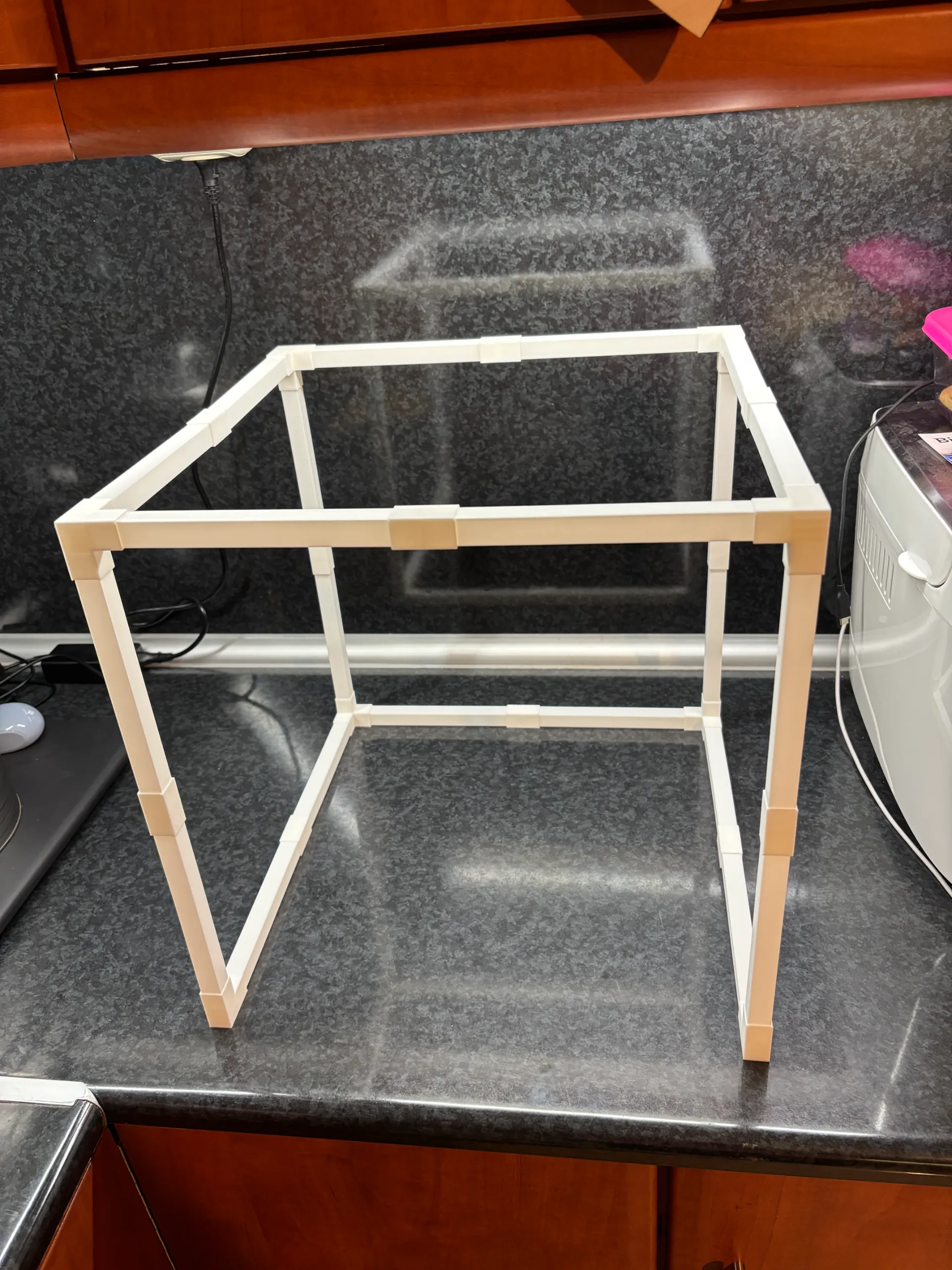 Modular Snap-Fit Frame System for Photo Box or Enclosure