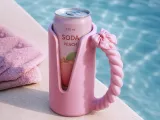 Bow Can Holder | Ribbon Drink Cooler with Twisted Handle-5