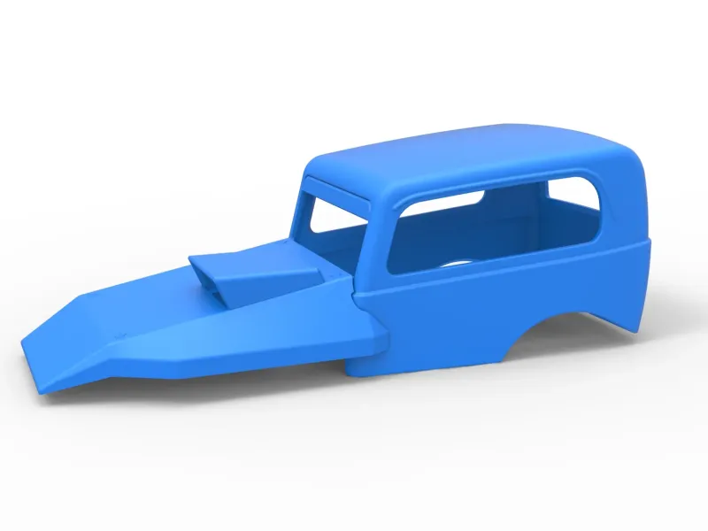 Shell of New Zealand Superstock car Scale 1:25
