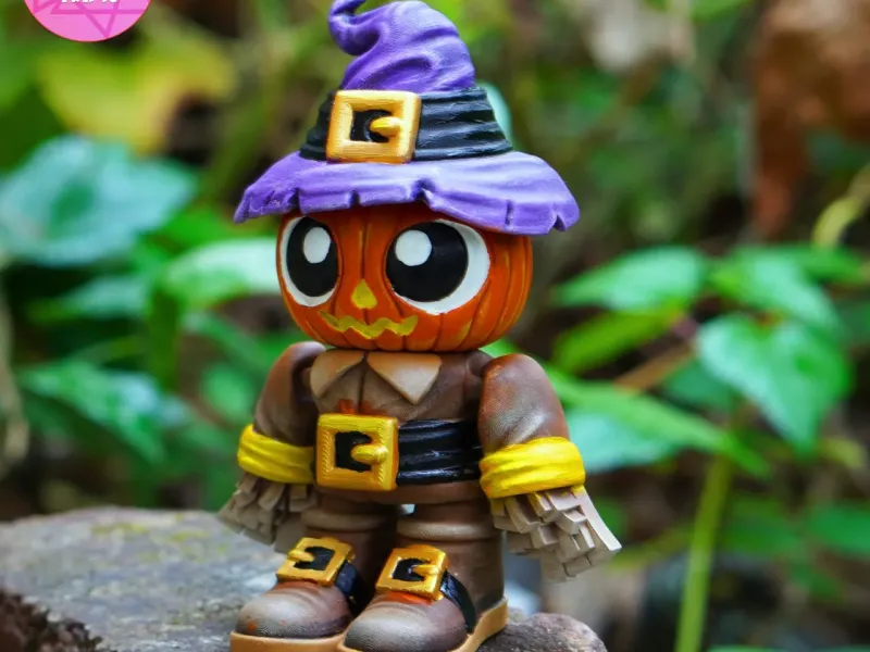 PRINT IN PLACE CUTE FLEXI SCARECROW